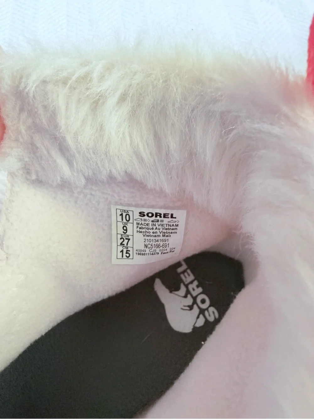 Sorel Kids' Whitney II Faux Fur Lined Waterproof Snow Boot in Pink, Size 10
